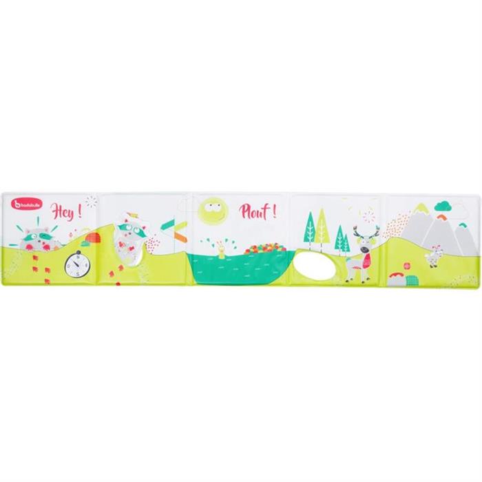 Badabulle - Carticica multicolora pt baita cu personaj inclus