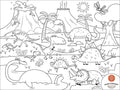Set Complet pentru Desen cu Plansa Refolosibila din Silicon Dino