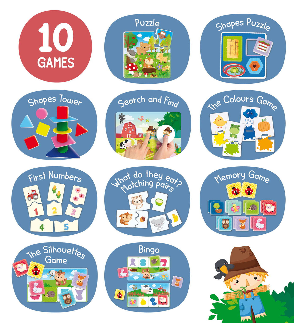 Colectia mea de jocuri educative Montessori