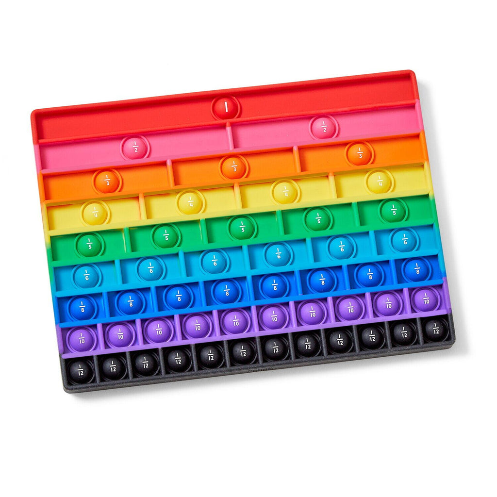 Tablita senzoriala cu fractii - Rainbow Fraction®