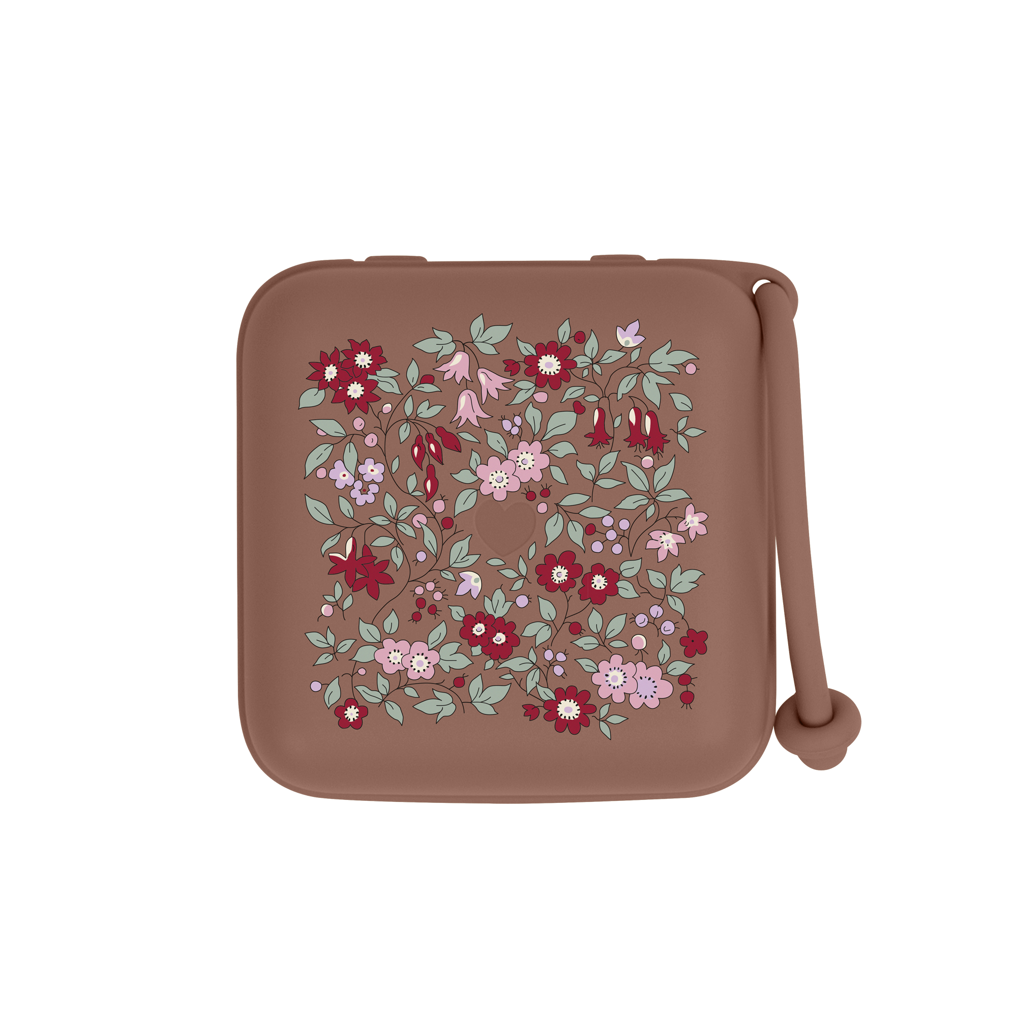 BIBS X Liberty Bundle - Set cutie cadou cu bavetica, cutie de suzeta, clip suzeta si jucarie multisenzoriala