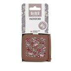 BIBS X Liberty Bundle - Set cutie cadou cu bavetica, cutie de suzeta, clip suzeta si jucarie multisenzoriala