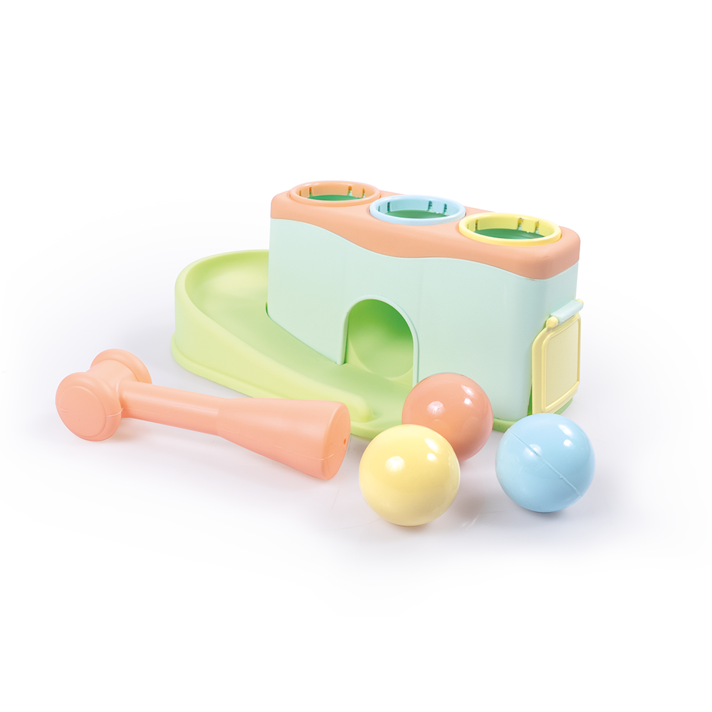 Jucarie dexteritate - Cursa bilutelor - Pastel