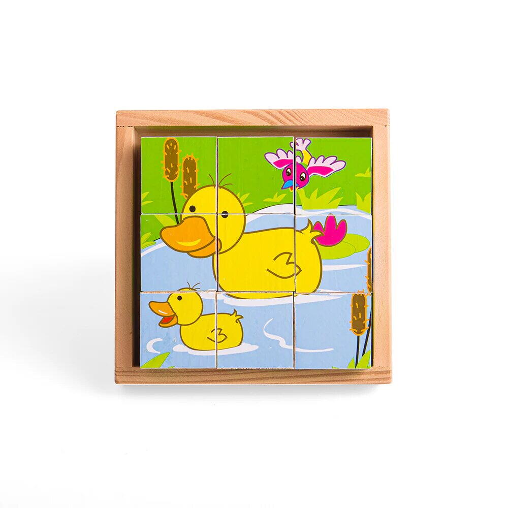 Puzzle cubic - animale domestice