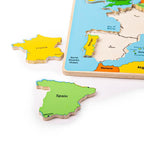 Puzzle incastru harta Europei
