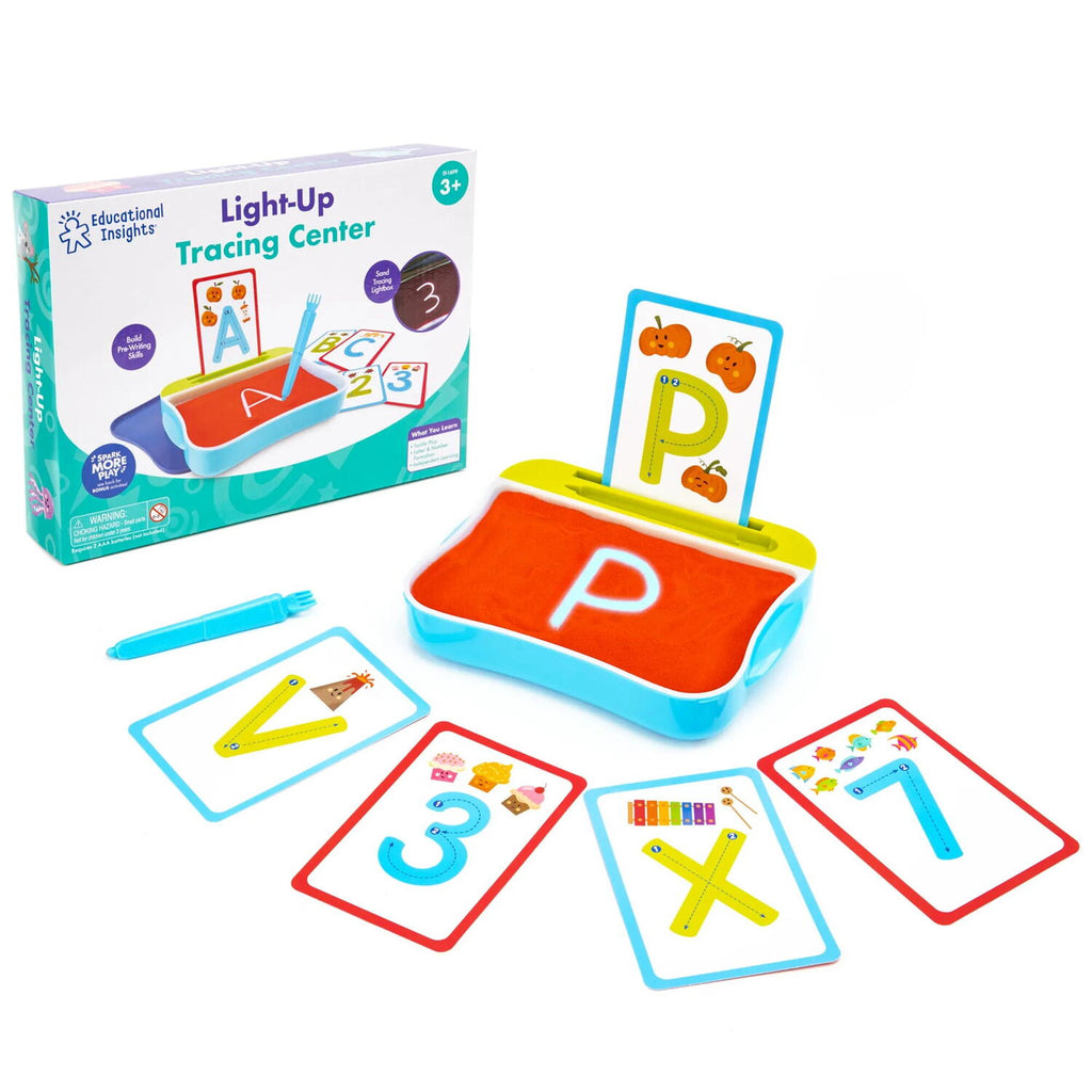 Set tavita senzoriala cu LED - Invat sa scriu