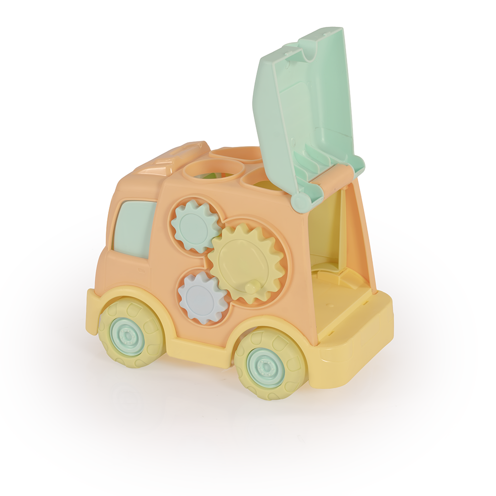 Camion cu sortator pentru forme - Pastel
