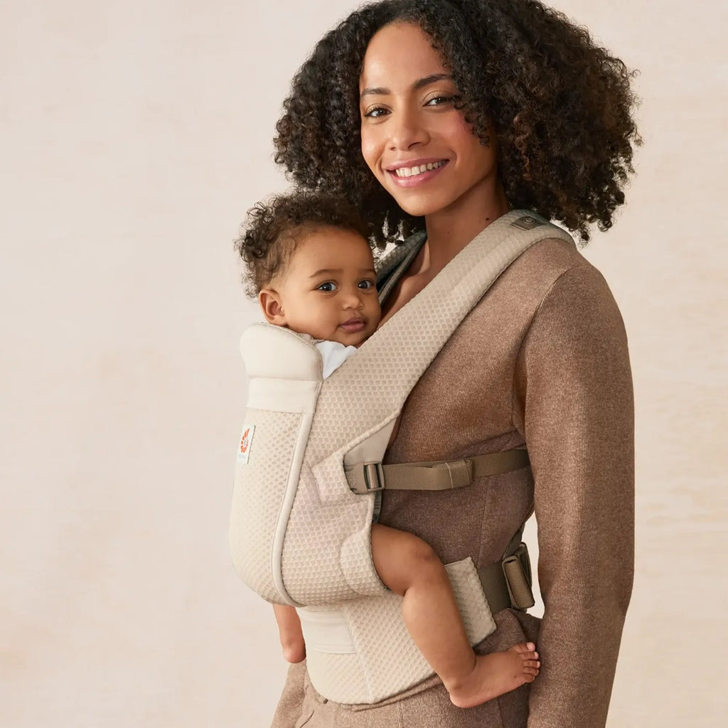 Marsupiu Omni Lite Mesh, Ergobaby, Natural Beige