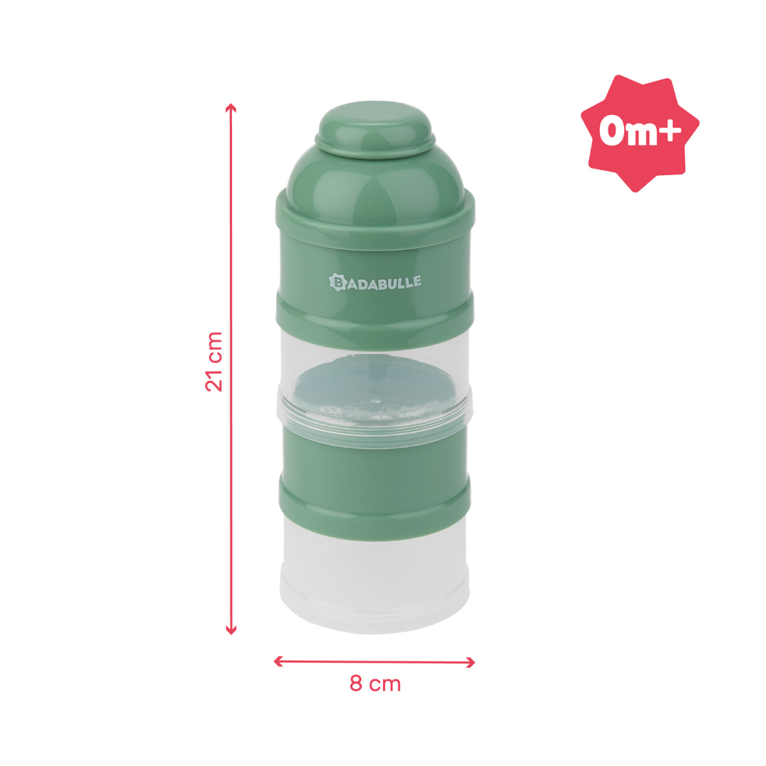 Badabulle - Dozator lapte praf Verde