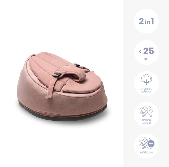 Doomoo - Sezlong multifunctional Seat’n Swing Pink