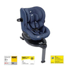 Joie - Scaun auto i-Spin 360° Deep Sea, 40-105 cm, testat ADAC si certificat R129