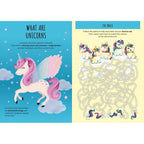 Carte de activitati cu abtibilduri - Unicorni magici