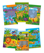 Water Magic: Carte de colorat Safari