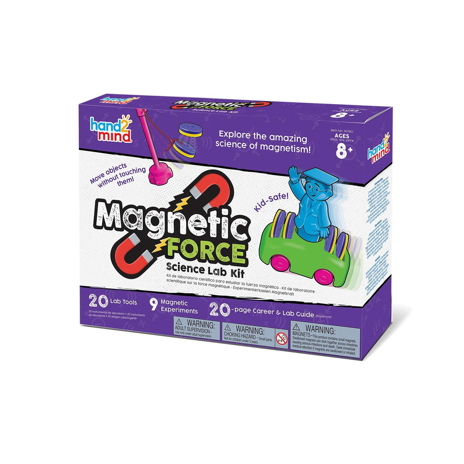 Laboratorul cu experimente - Forta magnetica