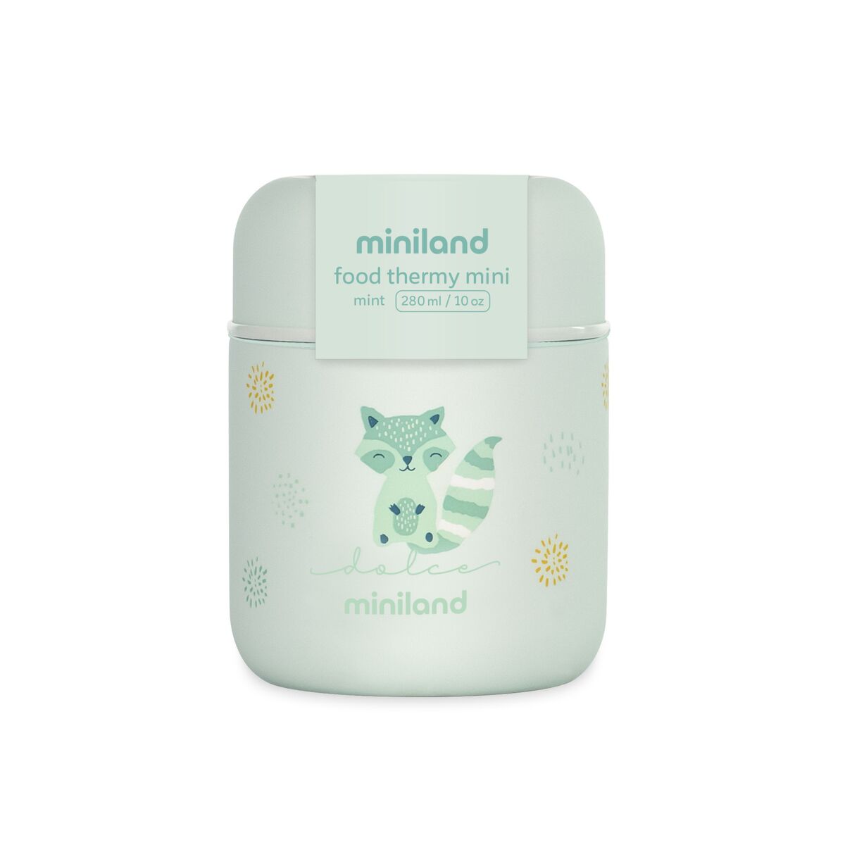 Termos mancare solida Miniland Mini Mint 280 ml