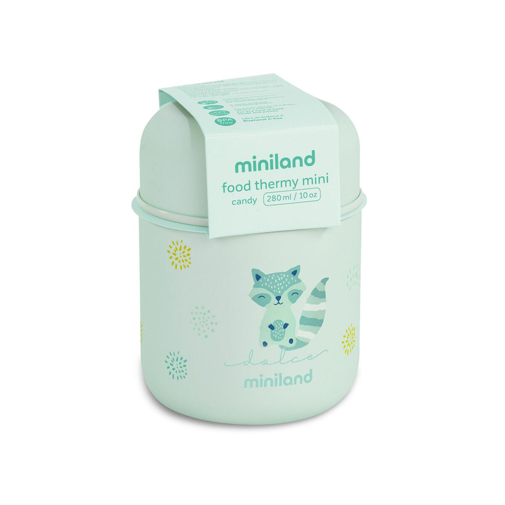 Termos mancare solida Miniland Mini Mint 280 ml