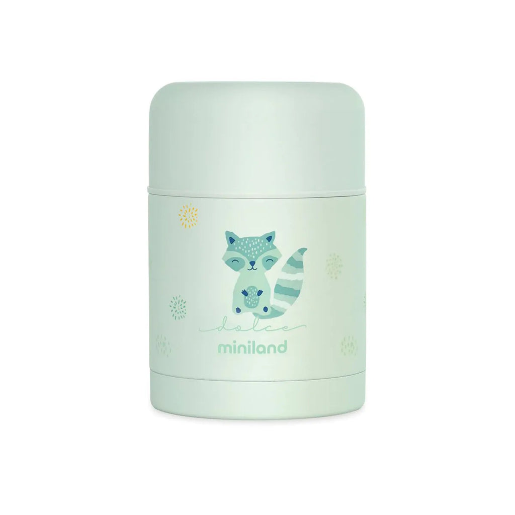 Termos mancare solida Miniland Food Thermy Mint 600 ml