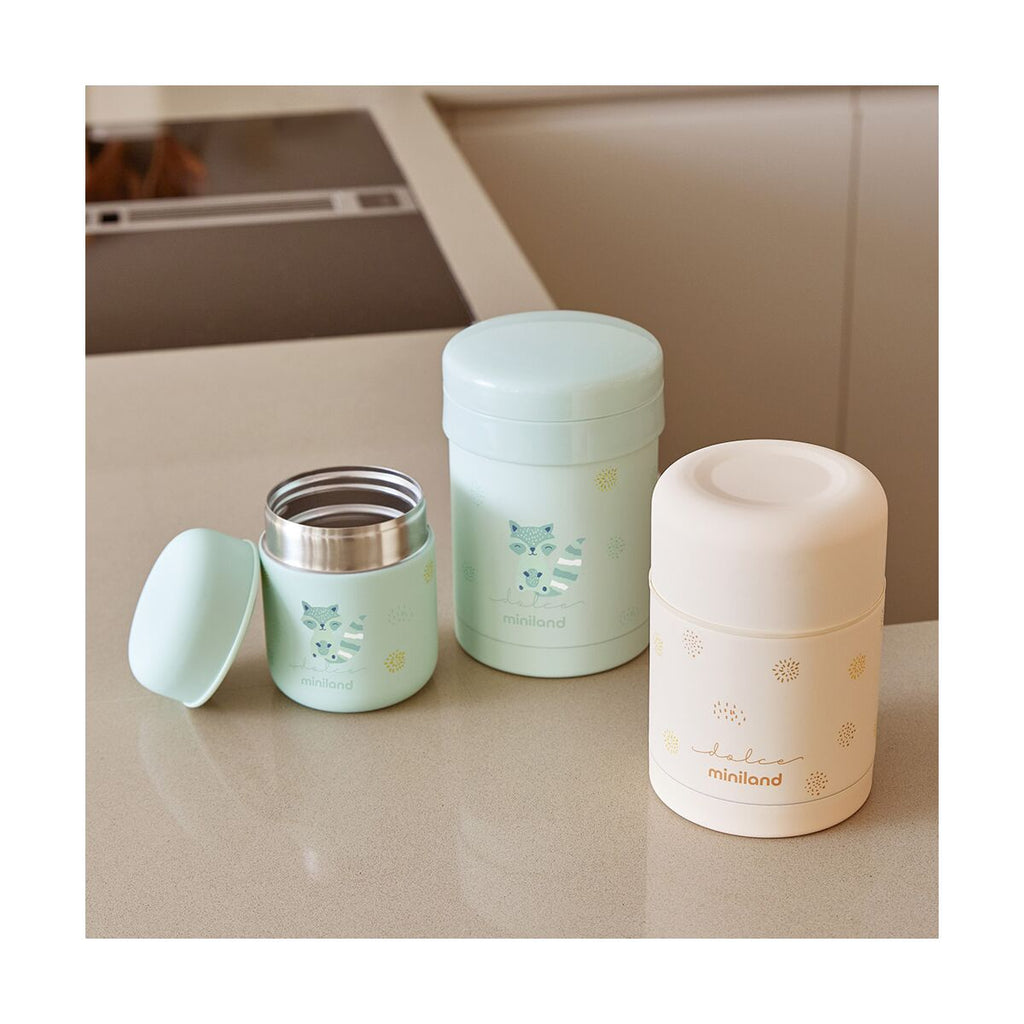 Miniland Vanilla Solid Food Thermos 600 ml