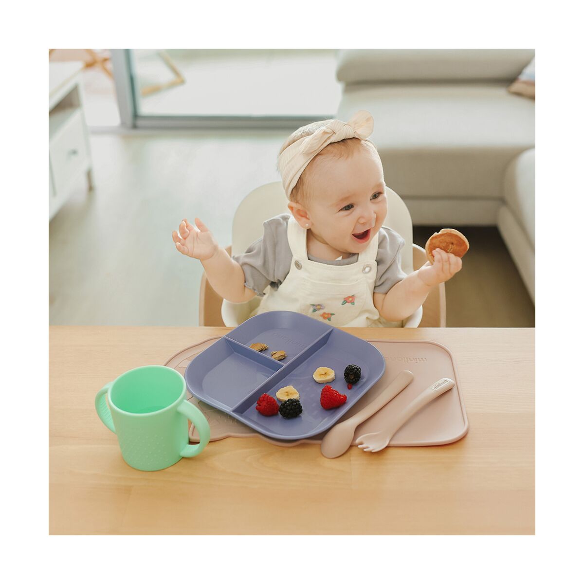Miniland BLW Sunset children's tableware set