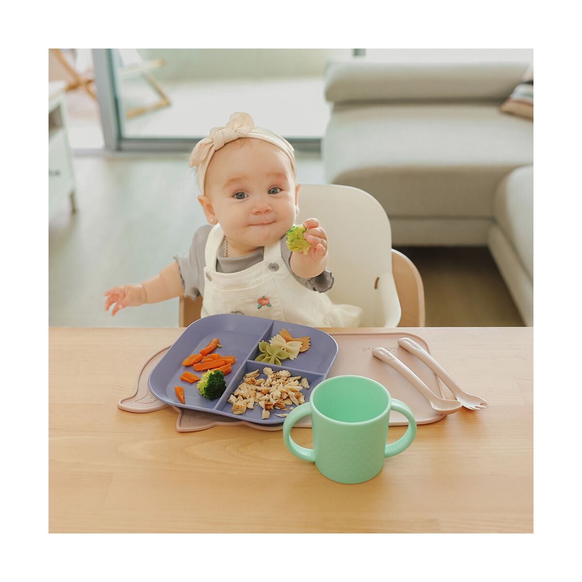 Miniland BLW Sunset children's tableware set