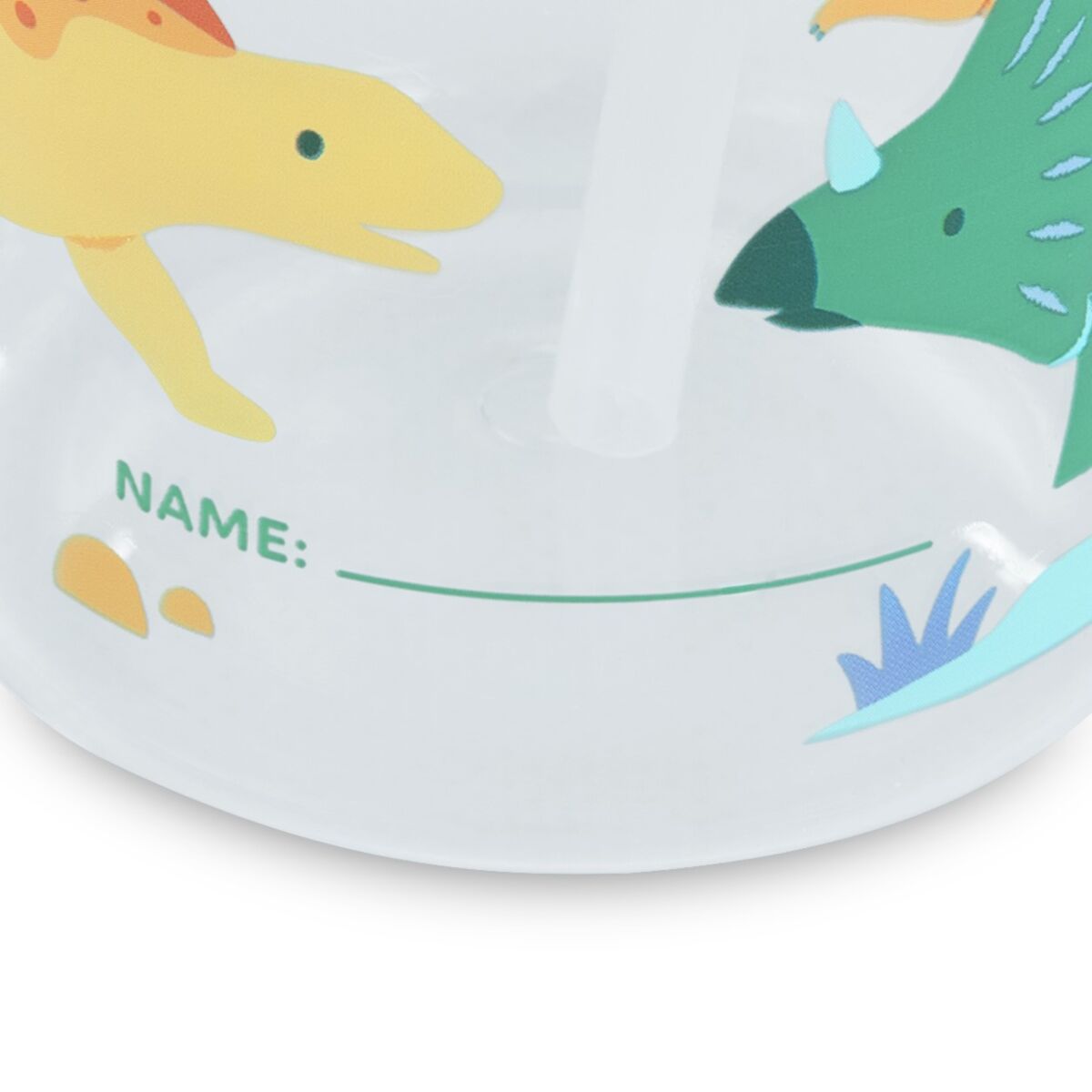 Sticla Tranzitie cu Pai, din Tritan, Miniland Kiddie Dinosaur