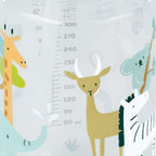 Miniland Kiddie Jungle Tritan Transition Bottle with Straw