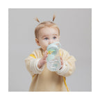 Miniland Kiddie Jungle Tritan Transition Bottle with Straw
