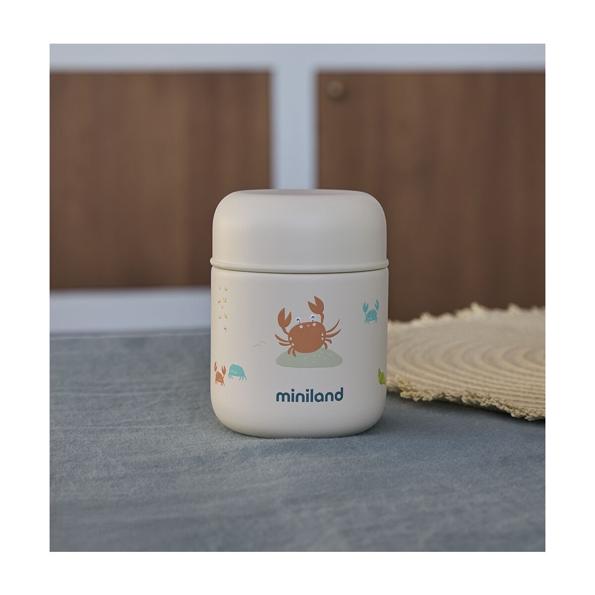 Termos mancare solida Miniland Mini Crabsy 280 ml