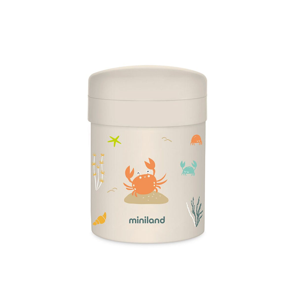Termos 2 in 1 mancare solida Miniland Thermetic Crabsy 700 ml