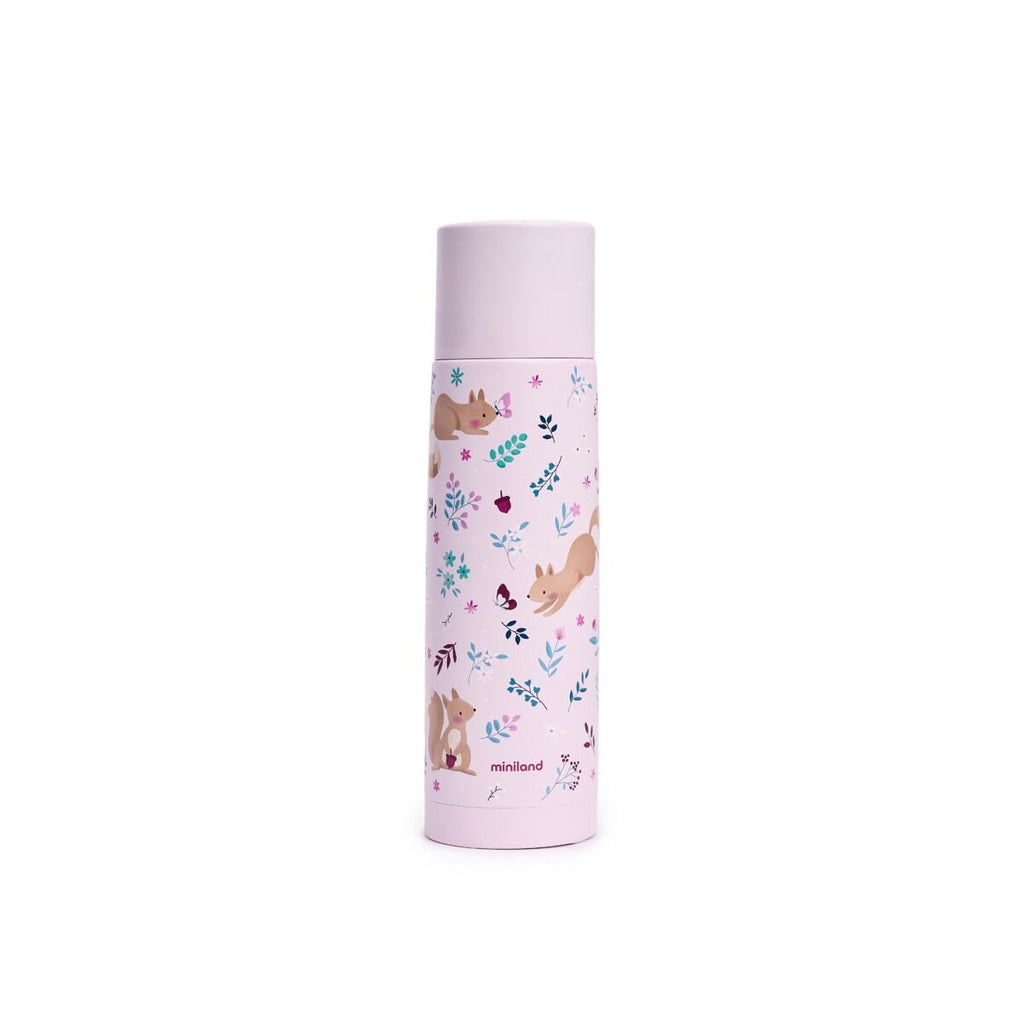 Termos Miniland Thermy Roz cu Veverite 500 ml