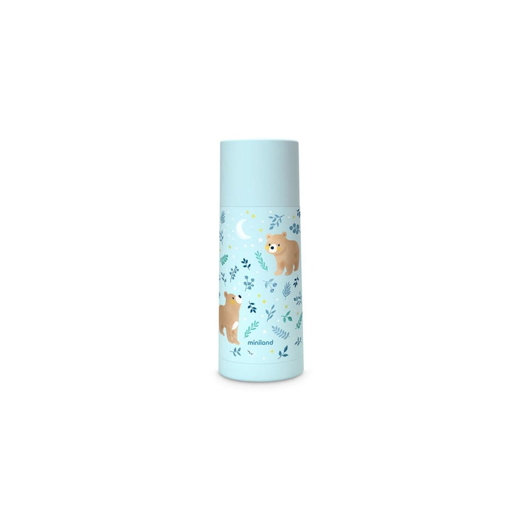Termos Miniland Thermy Bleu cu Ursuleti 350 ml