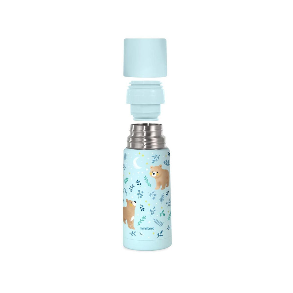 Termos Miniland Thermy Bleu cu Ursuleti 350 ml