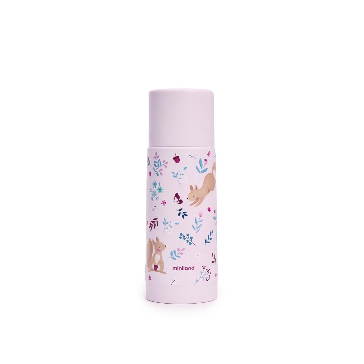 Termos Miniland Thermy Roz cu Veverite 350 ml