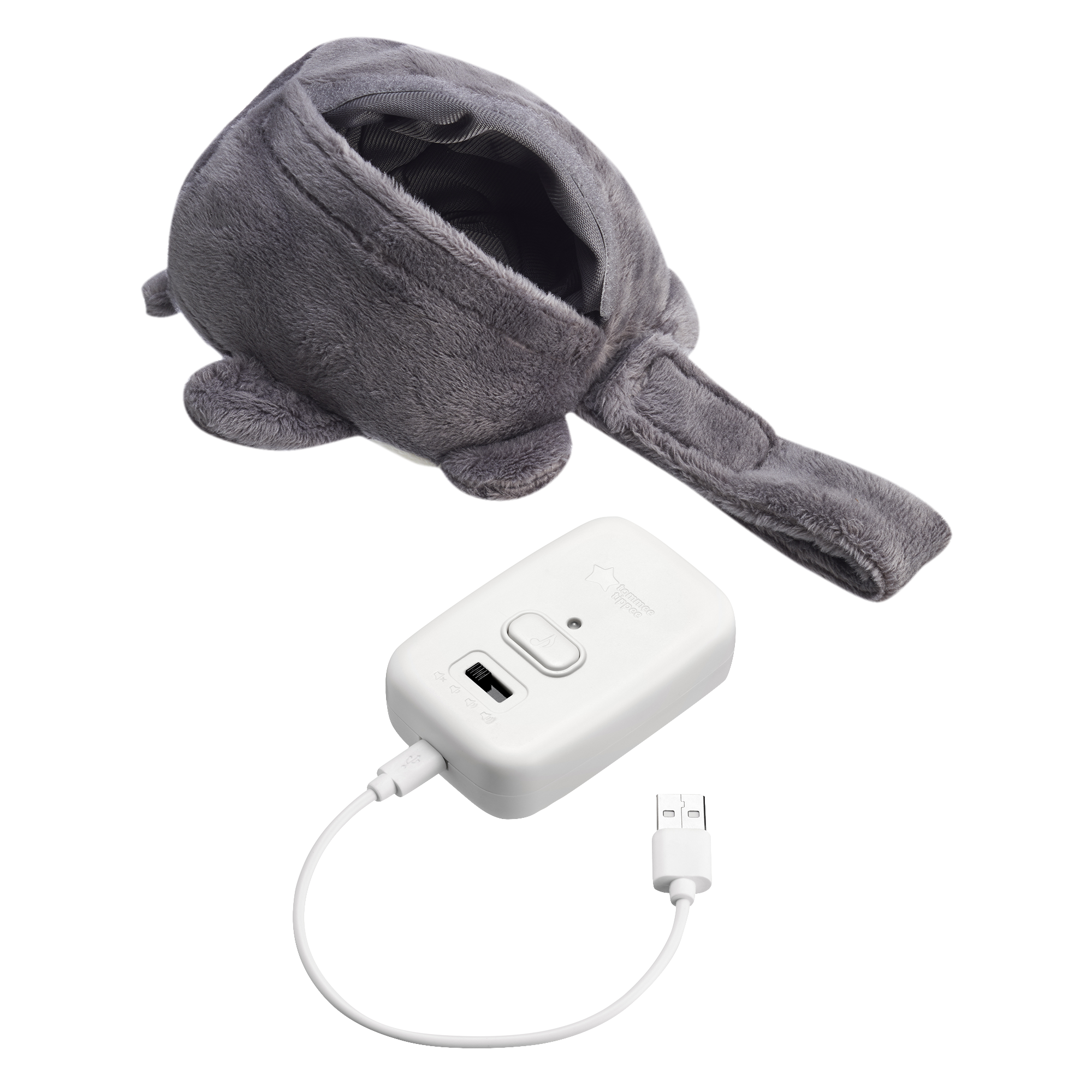 Dispozitiv cu sunet pentru somn reincarcabil Tommee Tippee, ideal pentru calatorii , (0 luni+), Mini Ursuletul Panda Pip