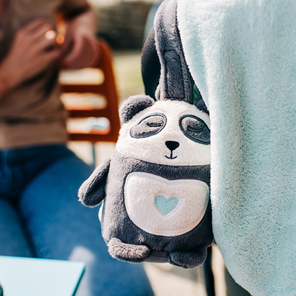 Dispozitiv cu sunet pentru somn reincarcabil Tommee Tippee, ideal pentru calatorii , (0 luni+), Mini Ursuletul Panda Pip