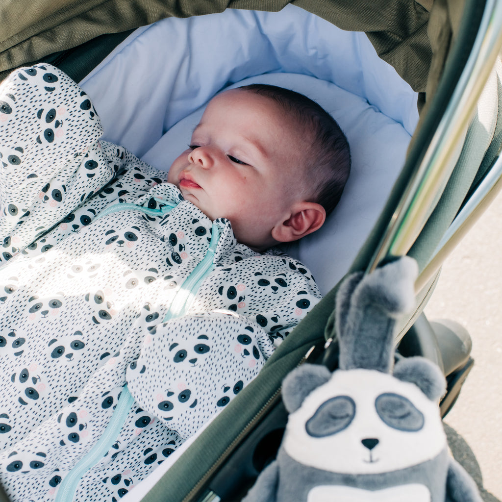 Dispozitiv cu sunet pentru somn reincarcabil Tommee Tippee, ideal pentru calatorii , (0 luni+), Mini Ursuletul Panda Pip