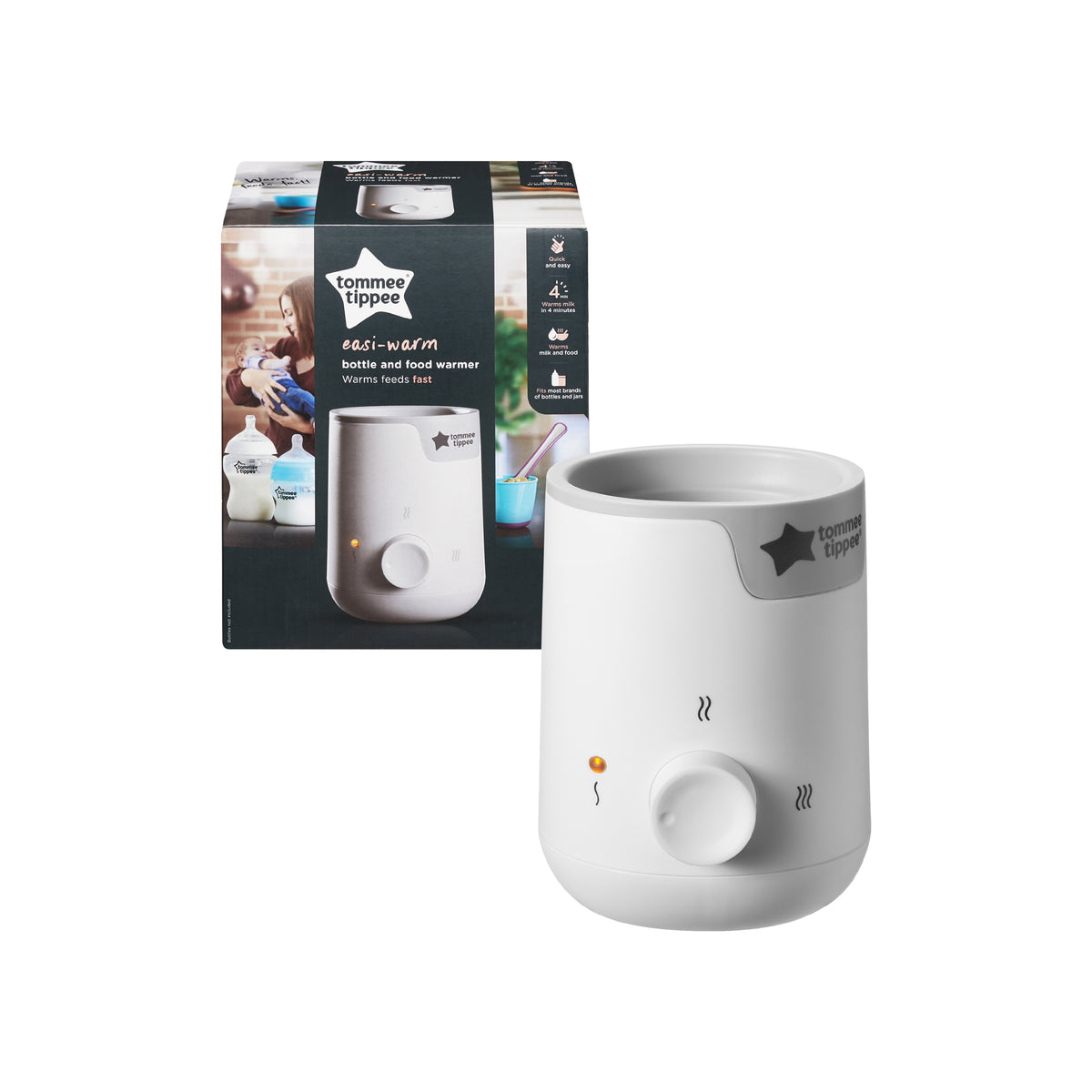 Tommee Tippee Incalzitor electric pentru hrana si biberoane easi-warm 0+ luni fara BPA
