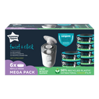 Set 6 rezerve pentru cos scutece Tommee Tippee Sangenic Twist and Click, Reciclabile