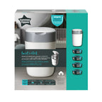 Pachet 4 Rezerve Sangenic TEC + Cos Sangenic TEC Twist Alb, Tommee Tippee