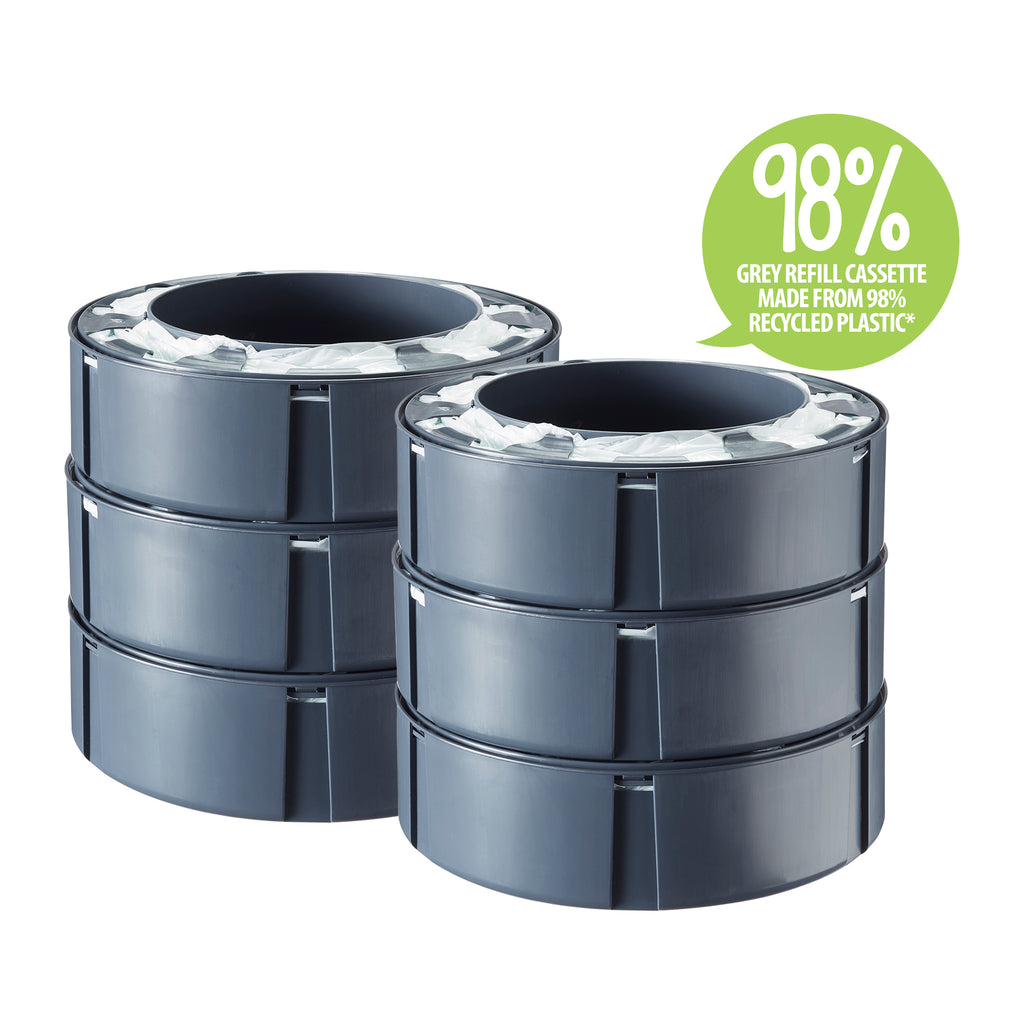 Set 6 rezerve pentru cos scutece Tommee Tippee Simplee, Reciclabile
