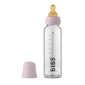 BIBS - Set complet biberon din sticla anticolici, 225 ml, Dusky Lilac
