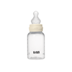 BIBS - Set complet biberon anticolici PP fara BPA, 150 ml, Silicon, Ivory