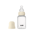BIBS - Set complet biberon anticolici PP fara BPA, 150 ml, Silicon, Ivory