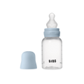 BIBS - Set complet biberon anticolici PP fara BPA, 150 ml, Silicon, Baby Blue