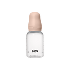 BIBS - Set complet biberon anticolici PP fara BPA, 150 ml, Silicon, Blush