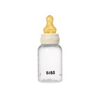 BIBS - Set complet biberon anticolici PP fara BPA, 150 ml, Latex, Ivory