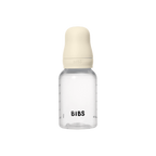 BIBS - Set complet biberon anticolici PP fara BPA, 150 ml, Latex, Ivory