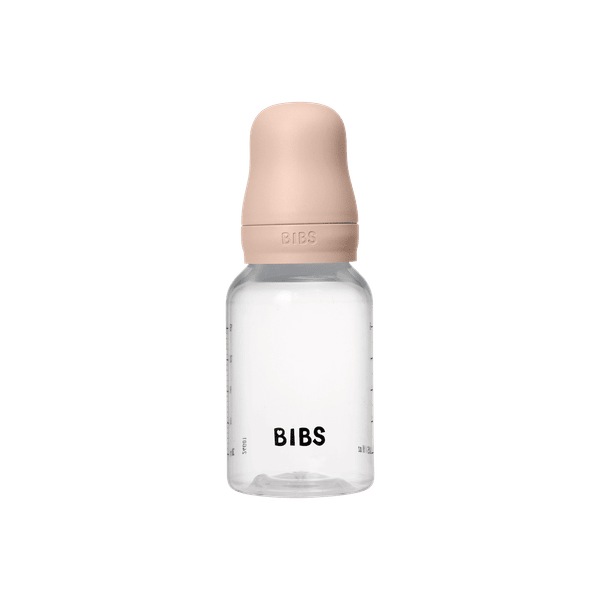 BIBS - Set complet biberon anticolici PP fara BPA, 150 ml, Latex, Blush