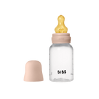 BIBS - Set complet biberon anticolici PP fara BPA, 150 ml, Latex, Blush
