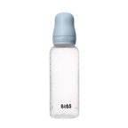 BIBS - Set complet biberon anticolici PP fara BPA, 270 ml, Latex, Baby Blue